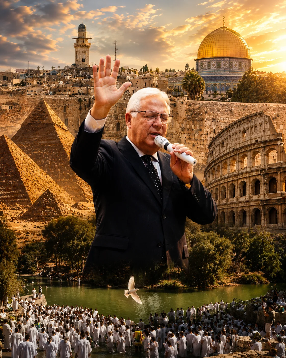 Egito + Israel + Roma